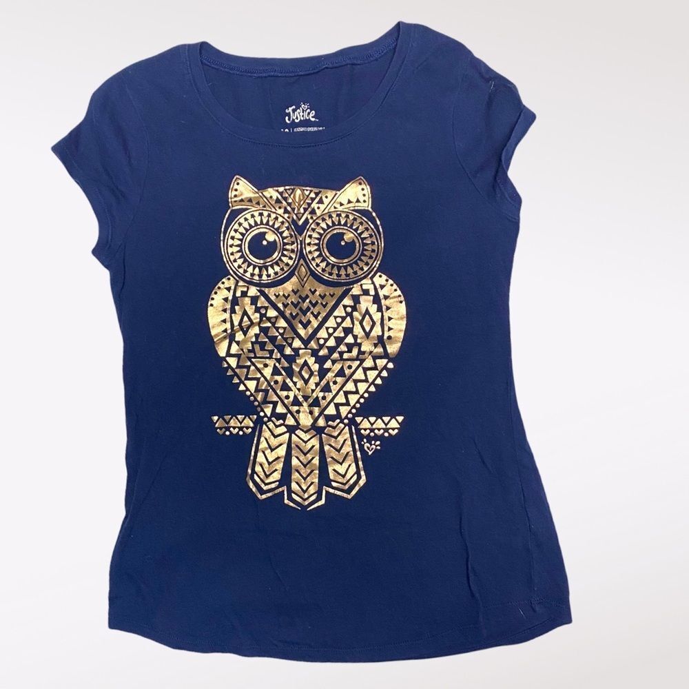 Justice | 3/$15 Owl Graphic Tshirt